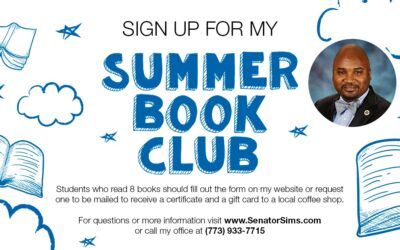 Sims launches summer reading program